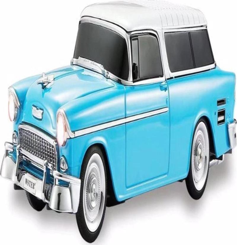 Chevrolet Belair 1955 Model Bluetooth Hoparlör Fm Radyo Usb Tf Aux Destekli Speaker