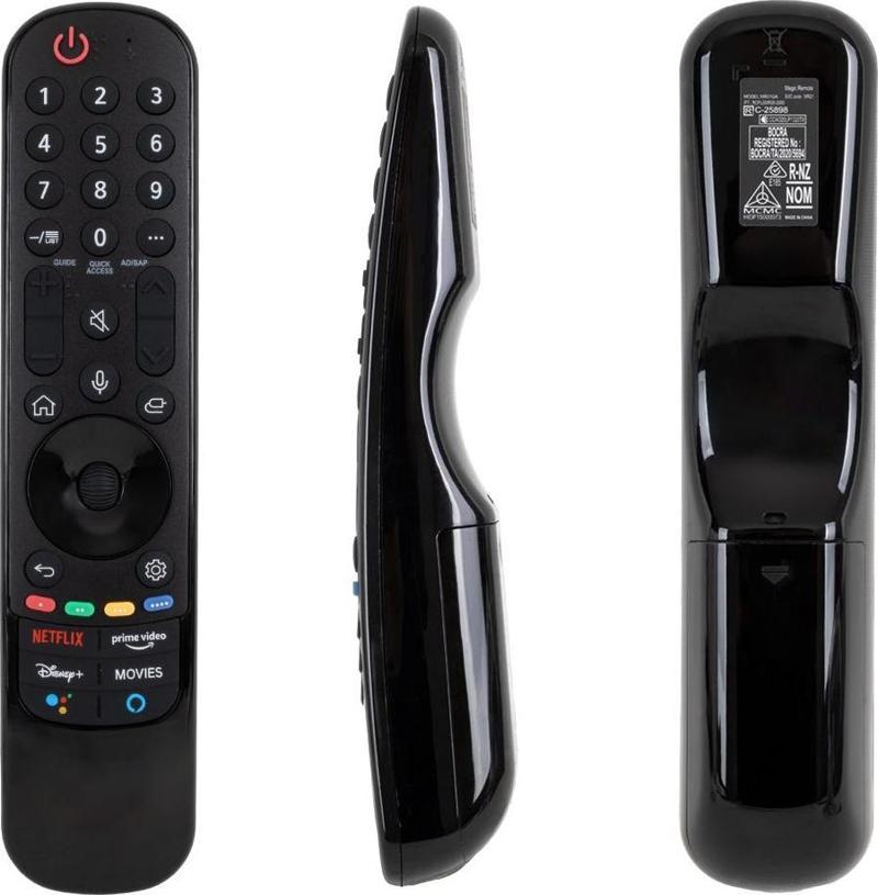 KL LG MR21GA AKB76036204 NETFLIX-RAKUTEN TV-PRIME VIDEO-DISNEY+ TUŞLU LG AIR MOUSE SİHİRLİ KUMANDA