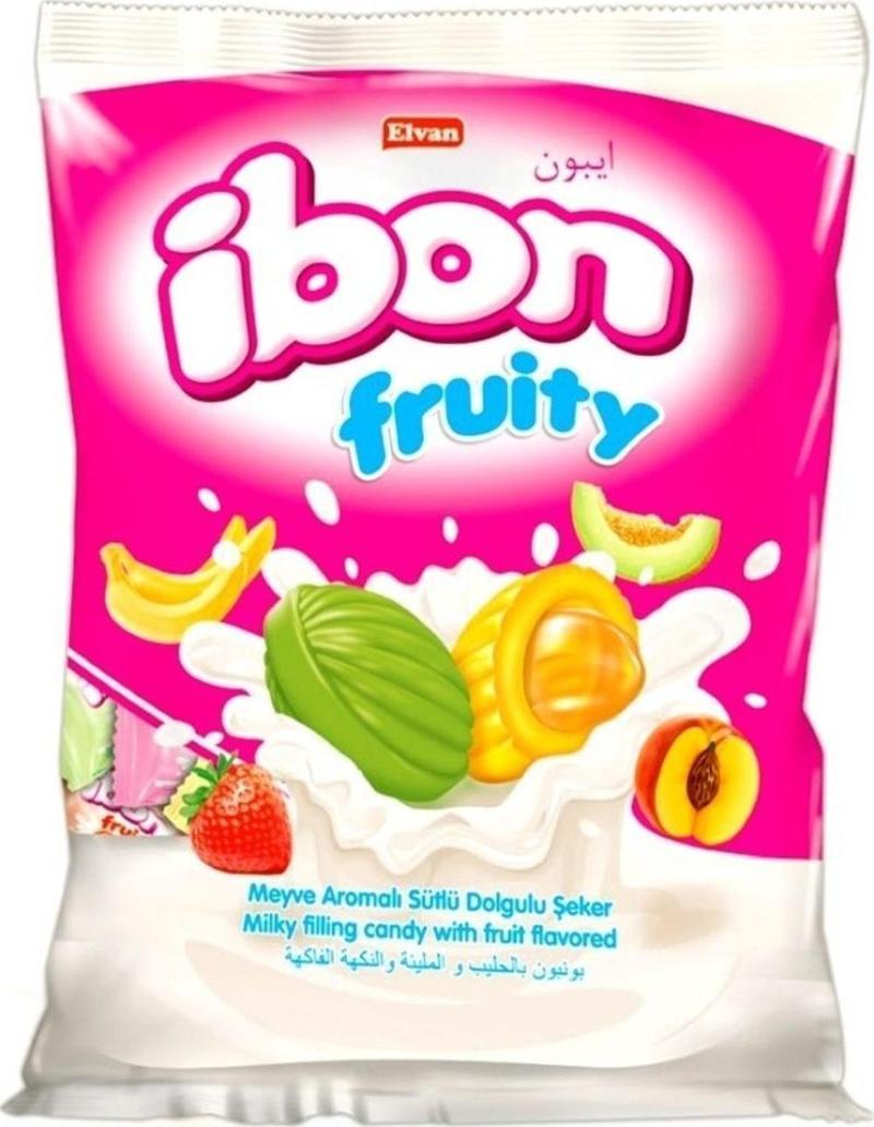 Ibon Sütlü Meyveli Şeker 1000 Gr. (1 Poşet)