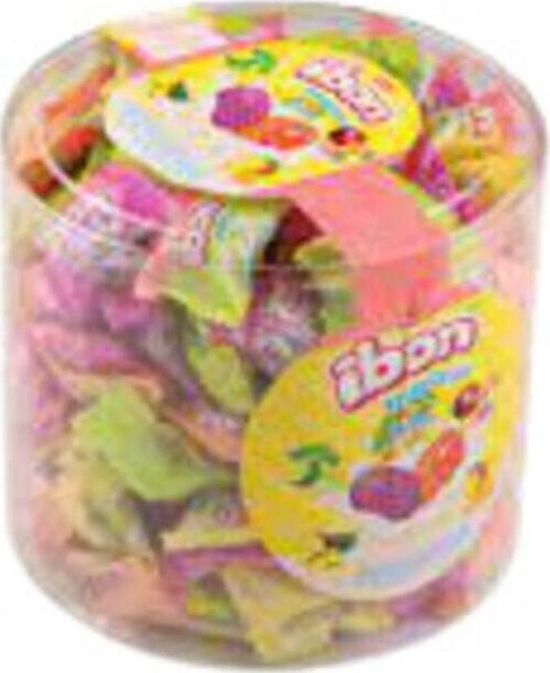 Ibon Tropical Sütlü Meyveli Şeker 1000 Gr. Silindir (1Kutu)