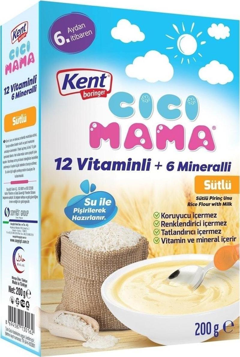 Cicimama Sütlü 12 Vitamin 6 Mineralli