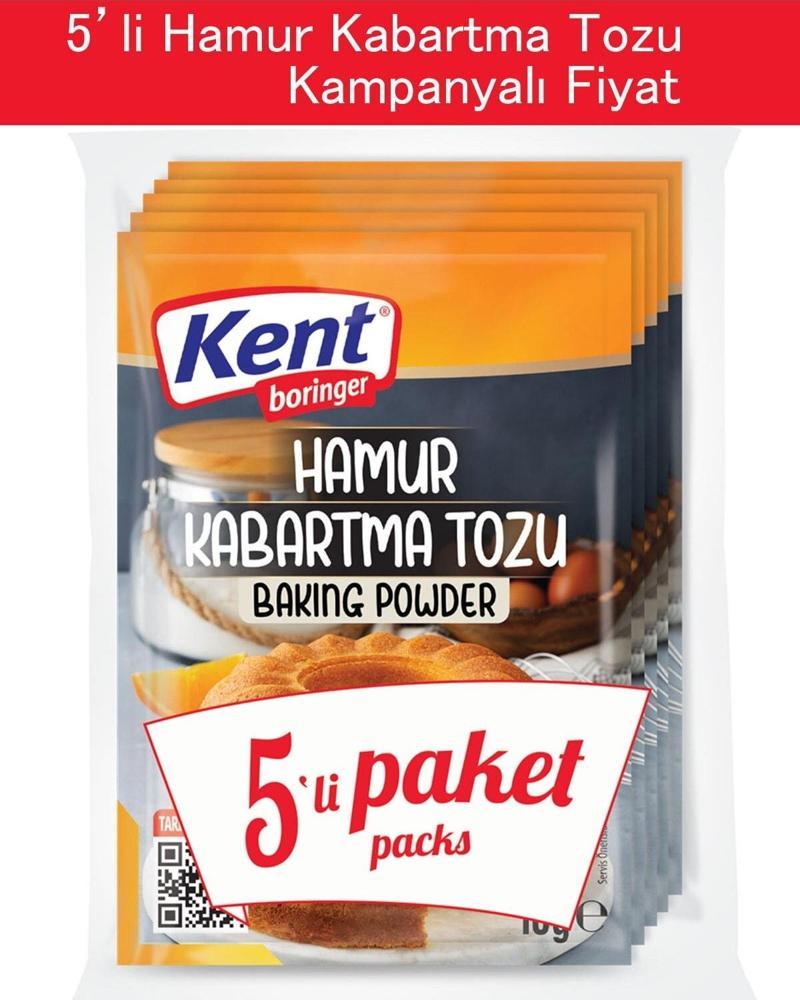 Hamur Kabartma Tozu 5'Li Ekonomik Paket