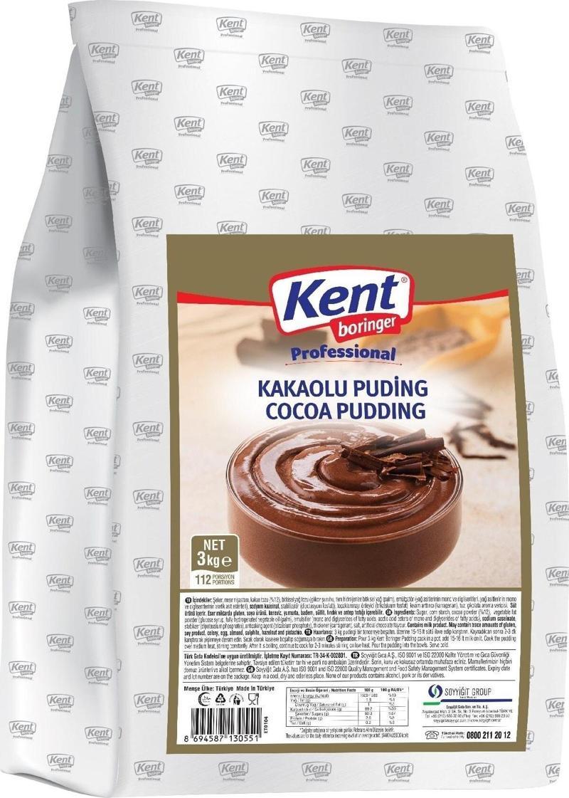 Kakaolu Puding 3 Kg