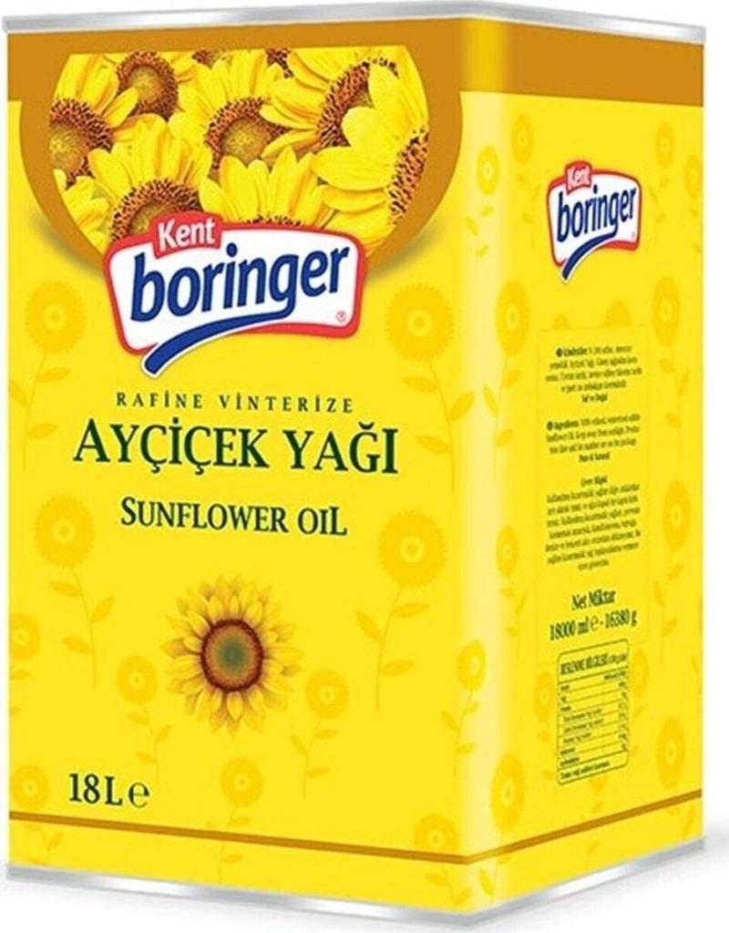 Kb Ayçiçek Yağı 18 lt