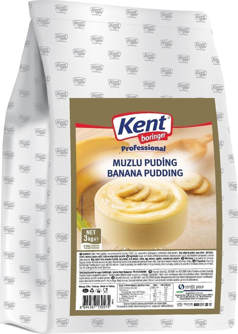 Muzlu Puding 3 Kg