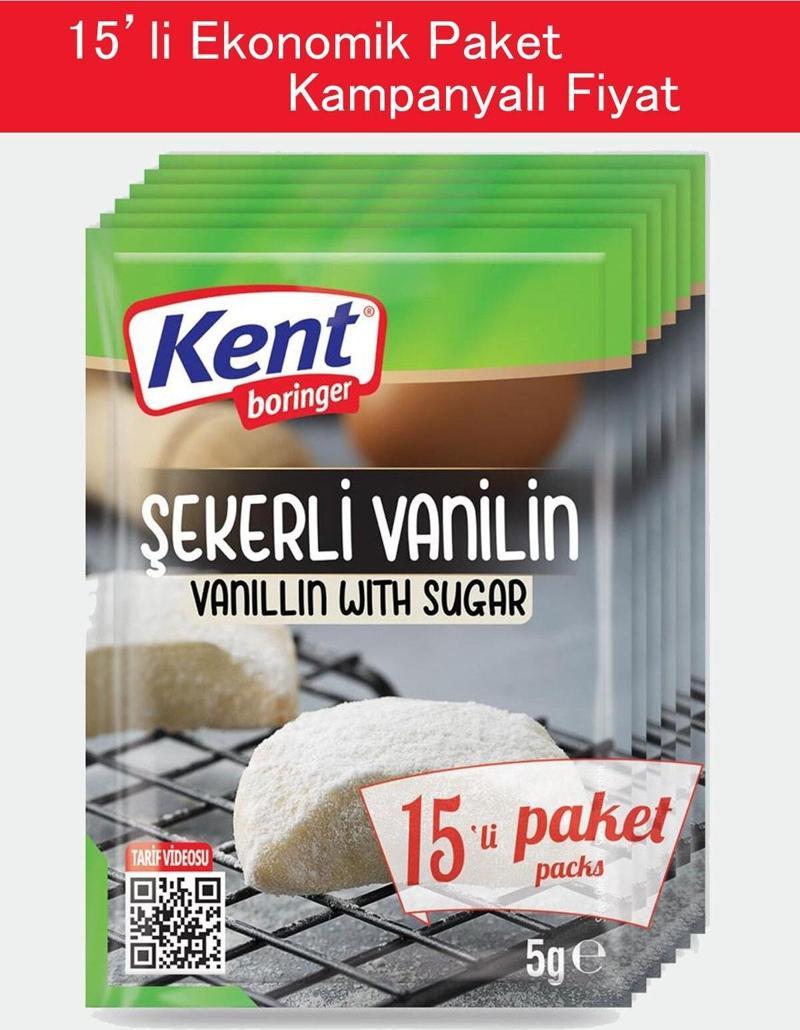 Şekerli Vanilin 15'Li Ekonomik Paket