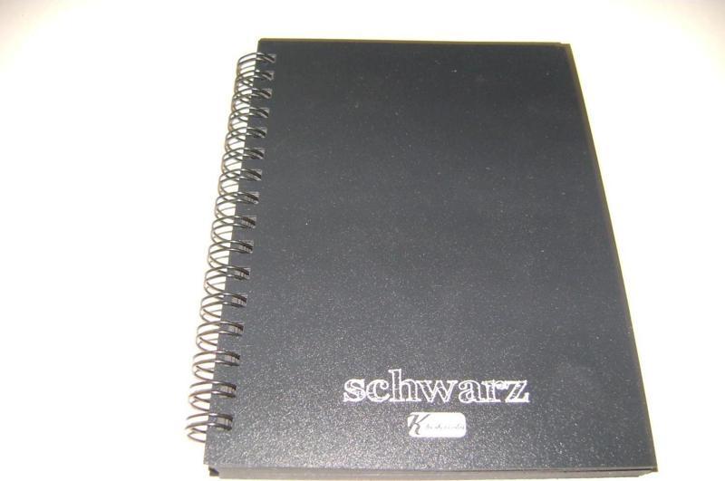 Schwarz Siyah Defter 14X20 Cm 60 Yaprak 350500-99