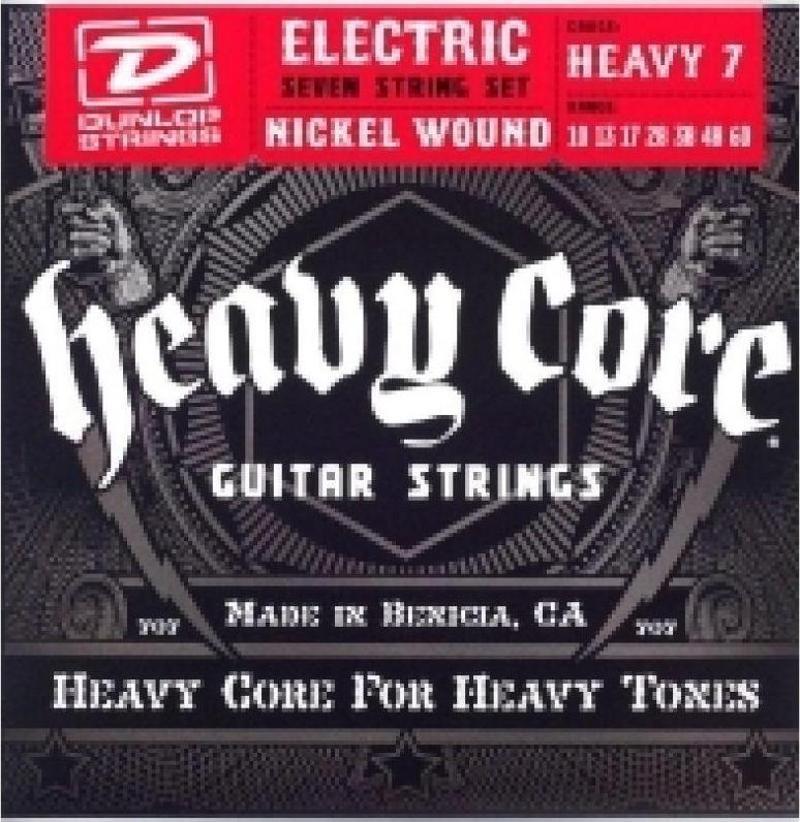 DHCN1060-7 Heavy Core  7 Telli Elektro Gitar Teli (10–60)