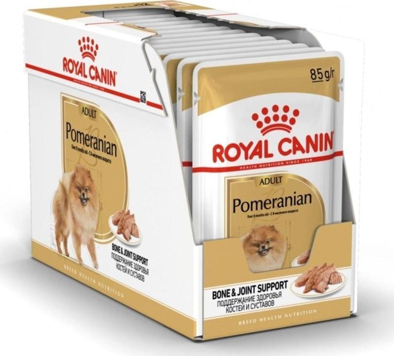 Köpek Mama Pomeranian Köpek Konserve 12X85Gr