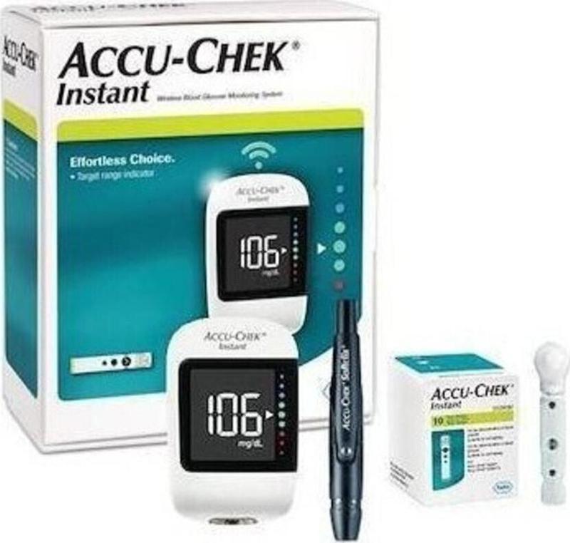 Accu Chek Accu-Chek Instant Seker Ölcüm Cihazı + 50 Adet Ölçüm Çubuğu Instant