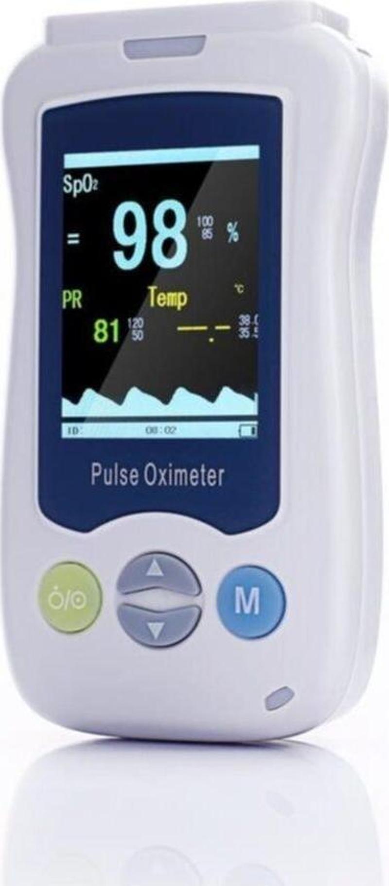 El Tipi Pulse Oksimetre Prematüre-Yenidoğan-Çocuk-Yetişkin Şarjlı