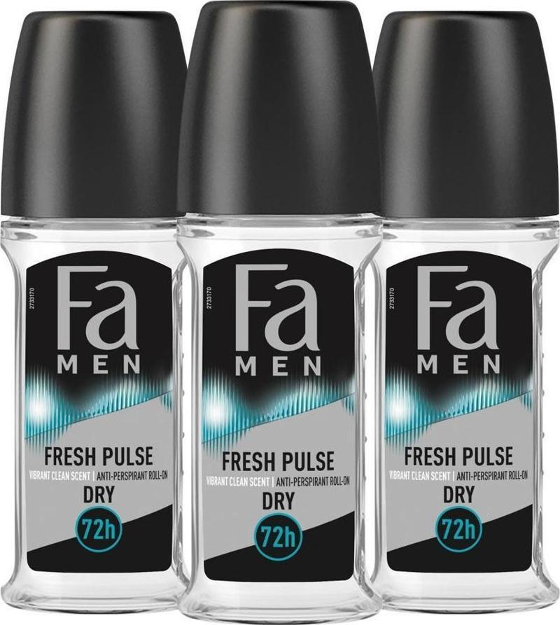 Fresh Pulse Roll-On X 3 Adet