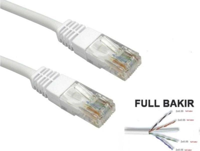 Cat6 Kablo 10 Metre Data/İnternet/Modem/Ethernet Kablosu