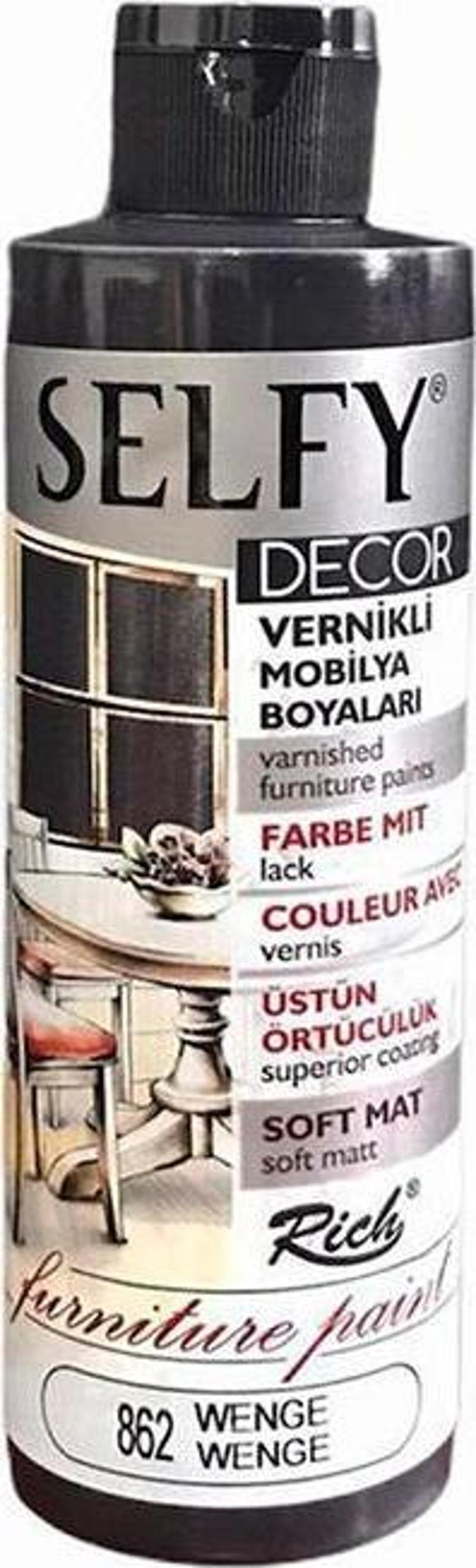 Selfy Decor Vernikli Boya Wenge 240 cc