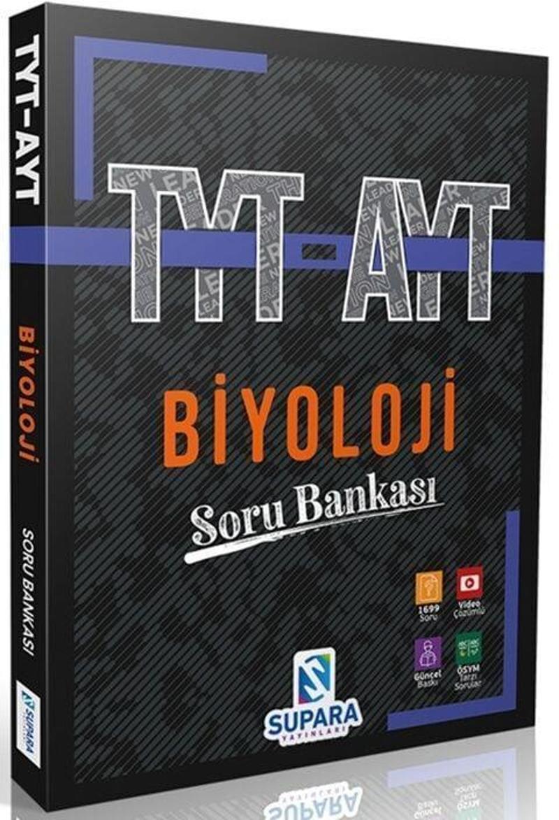 Supara Yayınları TYT AYT Biyoloji Soru Bankası