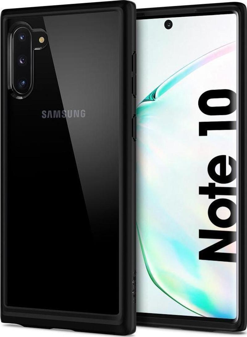Galaxy Note 10 ile Uyumlu Kılıf Ultra Hybrid Matte Black
