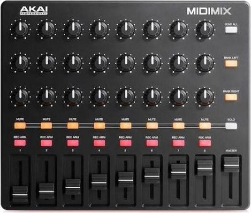 AKAI MIDIMIX 8 Kanal Taşınabilir MIDI Mixer