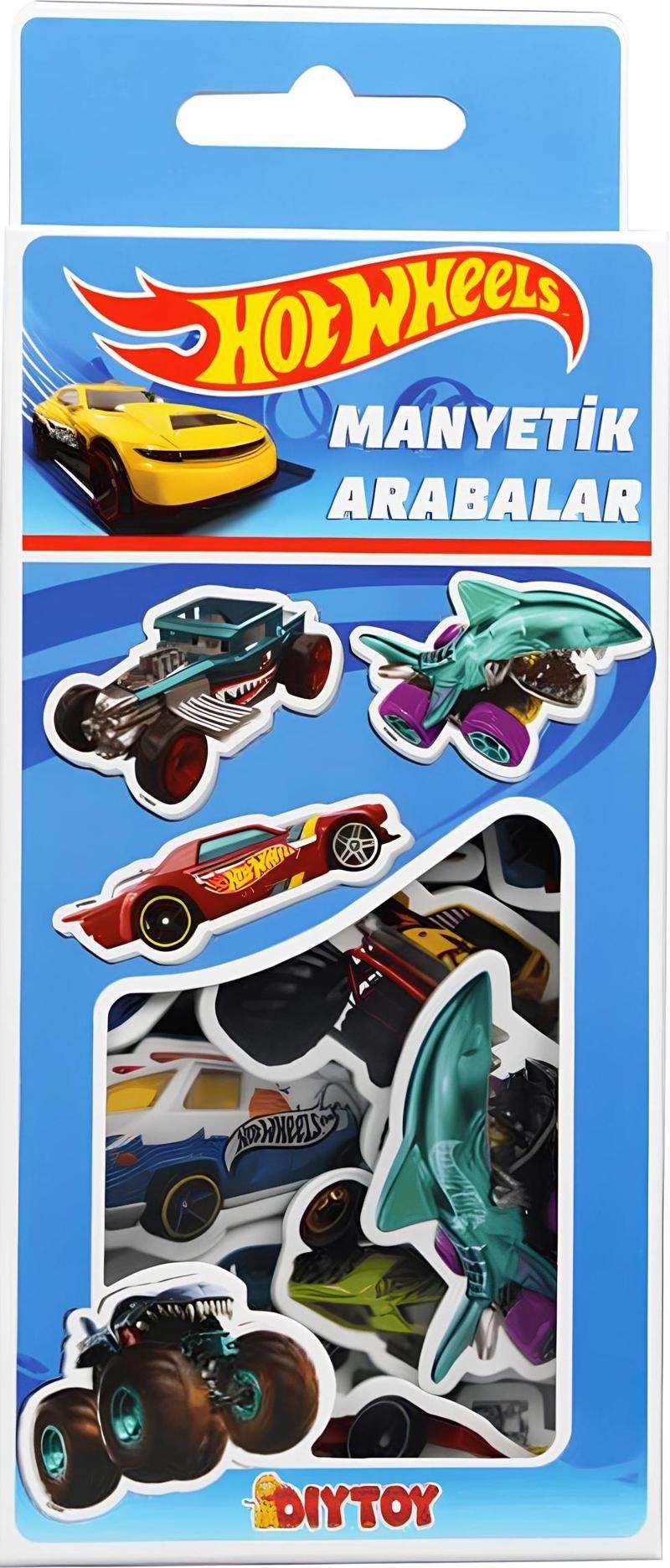 Hot Wheels Manyetik Arabalar Eğitici Oyuncak Magnet