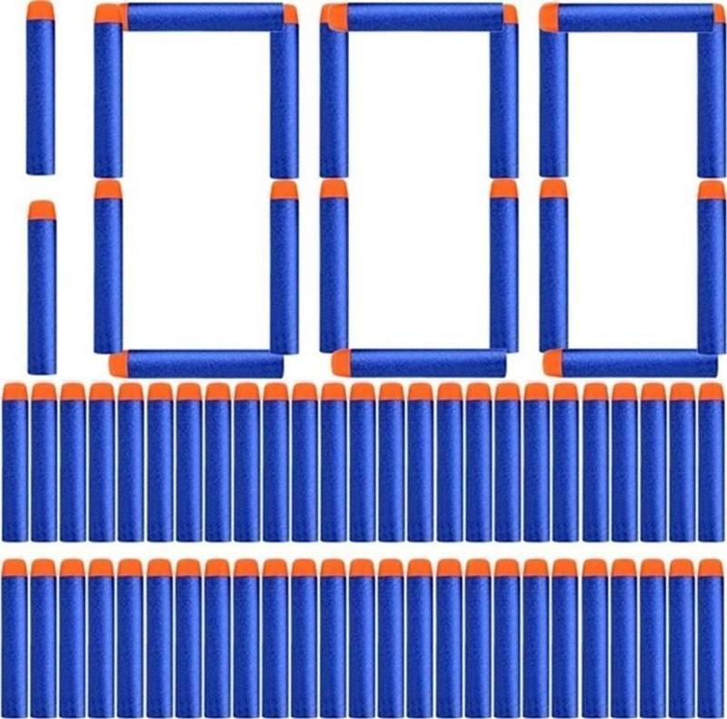 Nerf Yedek Mermi 1000 Adet Premium Kalite Yumuşak Sünger Mermi