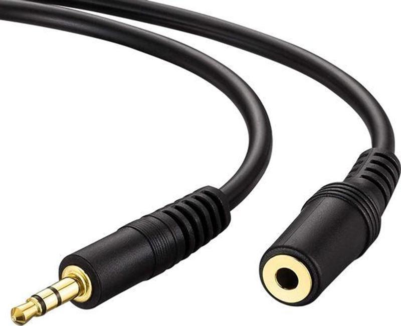 3.5 MM STEREO ERKEK/DİŞİ 10 METRE GOLD AUX UZATMA KABLO