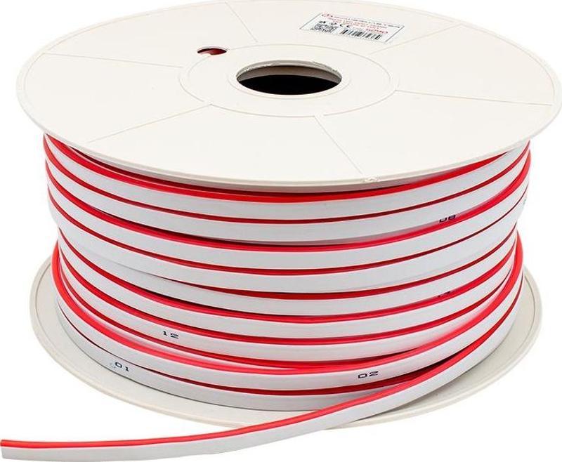 NEON LED ŞERİT PEMBE 12 VOLT 100 METRE (5.6*12.10MM)