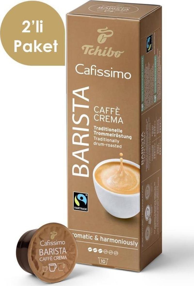Cafissimo Barista Caffè Crema Kapsül Kahve 2 x 10 Adet