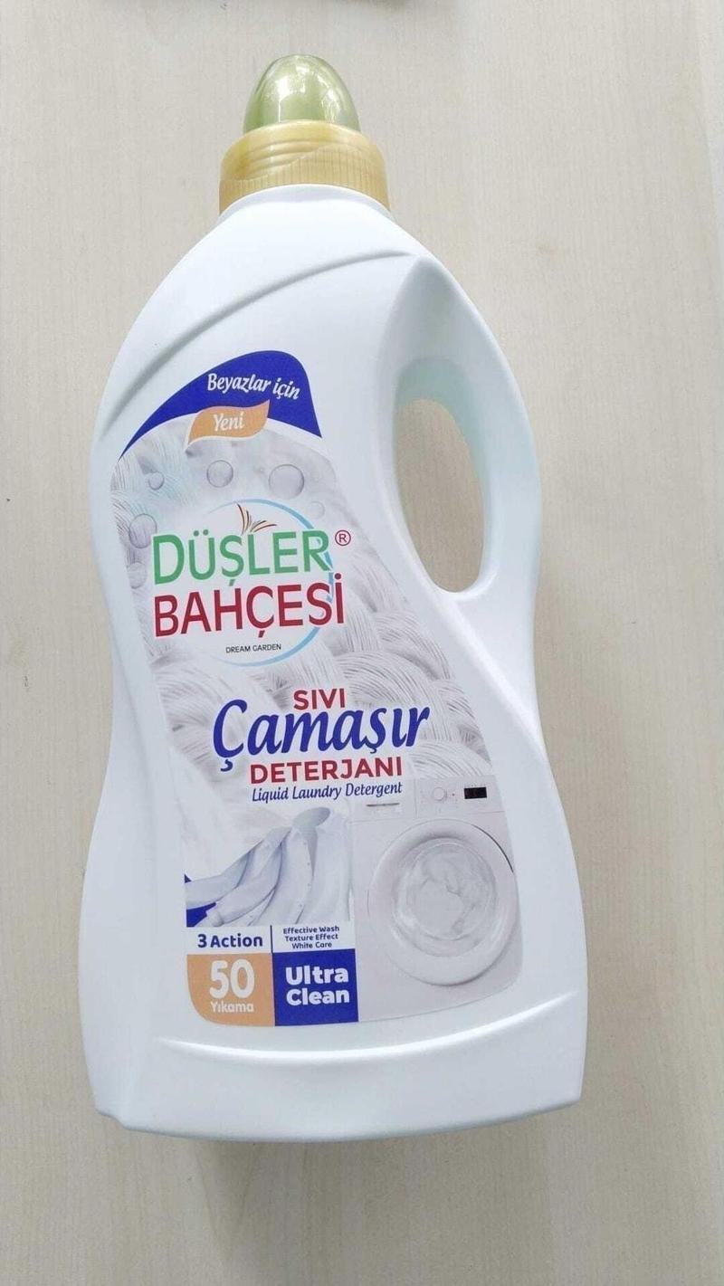 Sıvı Çamaşır Deterjanı Beyazlar Için 3000 ml | Zorlu Lekeleri Tek Yıkamada Çıkarır