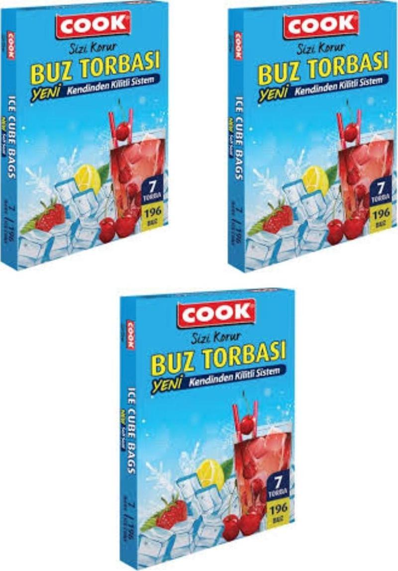 Buz Torbası 7 torba x 3 adet