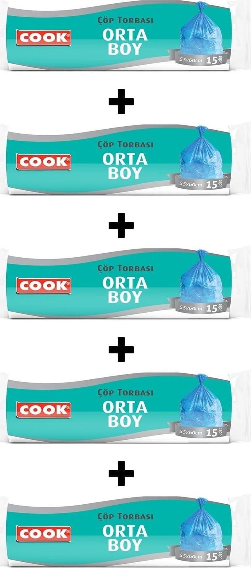 Çöp Torbası Orta Boy 5'li Paket