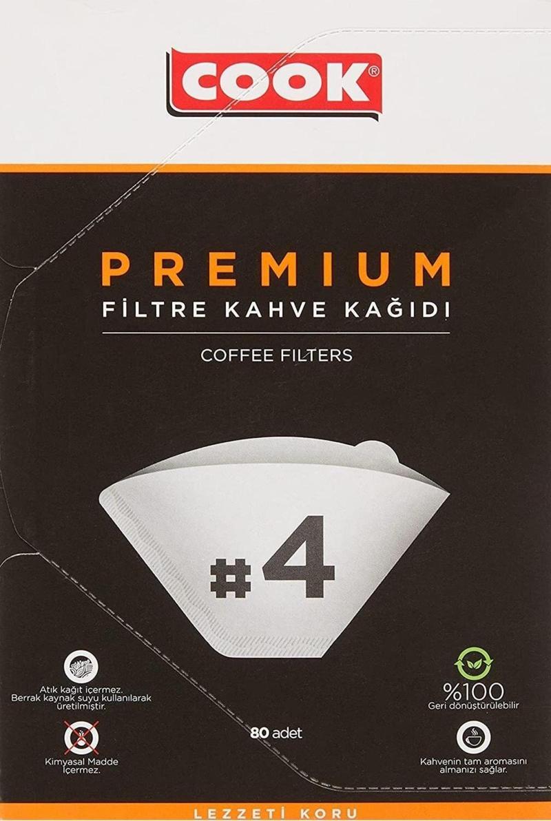 Premium Filtre Kahve Kağıdı - Ebat 4