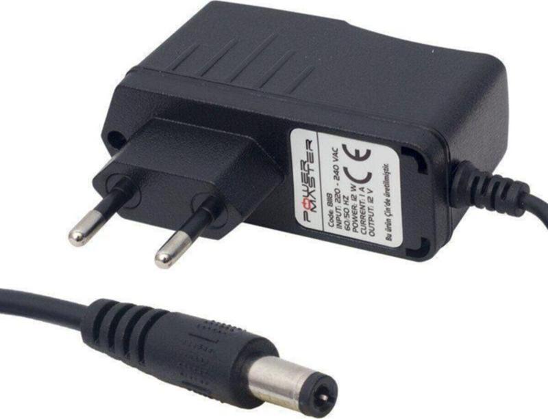 12 Volt 1 Amper Adaptör 12 Volt 1 Amper 5.5Mm 2.5Mm Adaptör