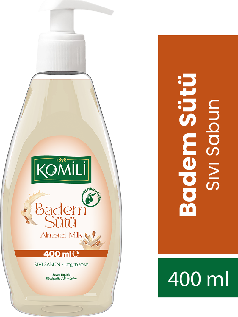 Badem Sütü Sıvı Sabun - Badem Kokulu - 400 ML