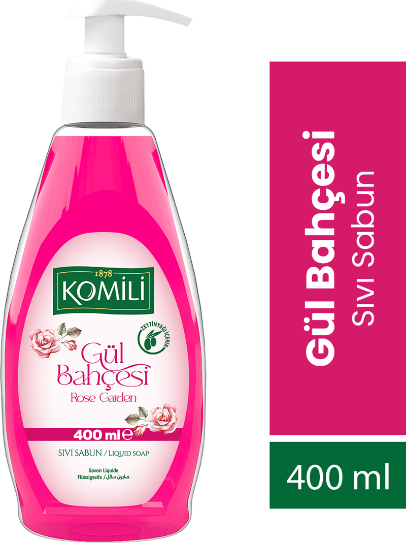 Gül Bahçesi Sıvı Sabun - Gül Kokulu - 400 ML