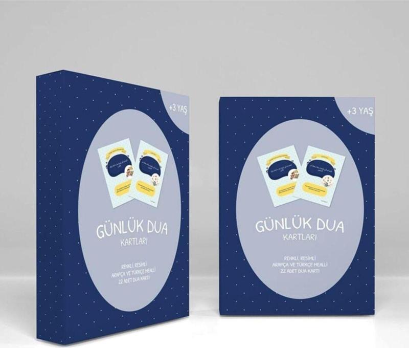 Çocuklar Için Günlük Okunacak Dua Kartları Seti