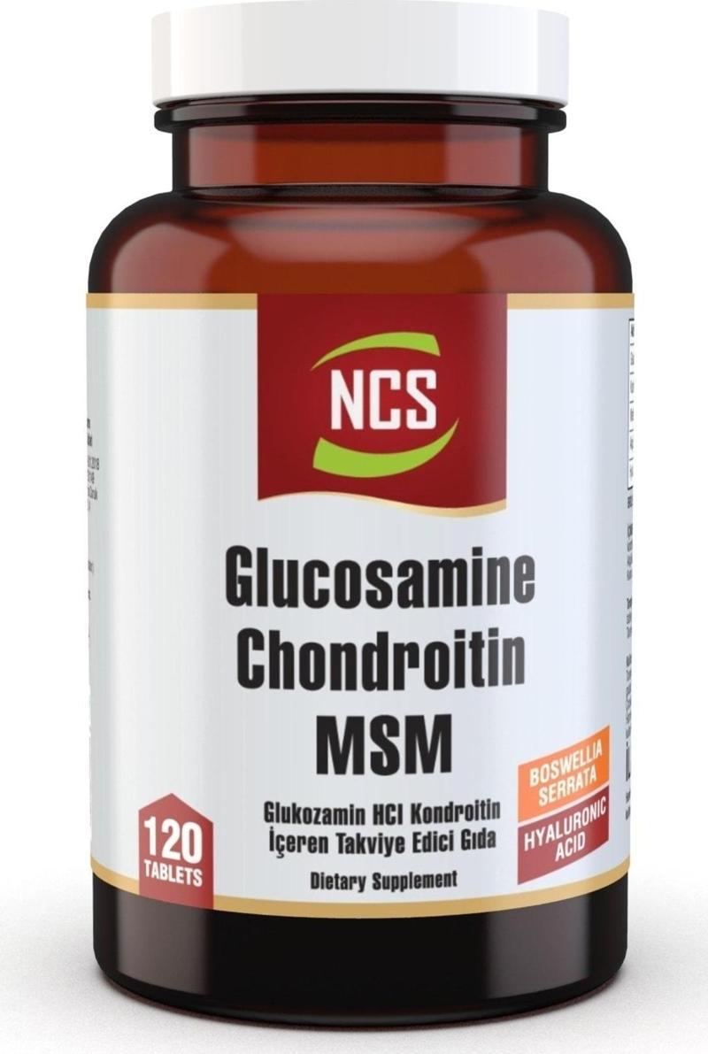 Glucosamine Chondroitin Msm Hyaluronic Acid Boswellia Serrata 120 Tablet