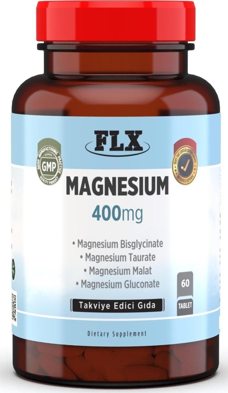 Magnezyum Elementleri Complex 400 Mg 60 Tablet