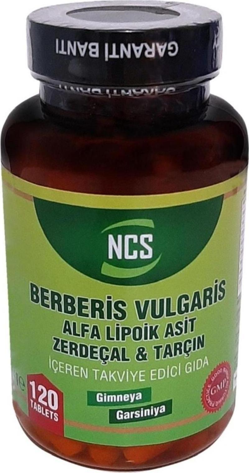 Berberis Vulgaris Alfa Lipoik Asit Karahindiba Garsinya 120 Tablet