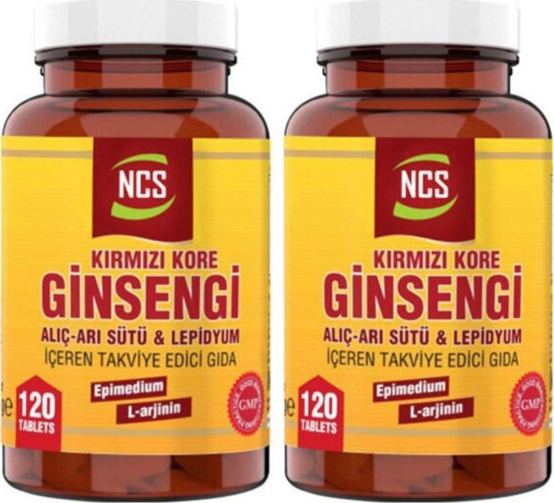 Korean Red Ginseng 120 Tablet 2 Kutu