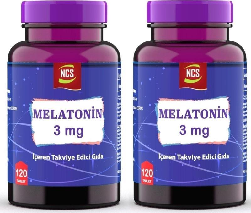 Melatoninn 3 Mg 120 Tablet X 2 Kutu