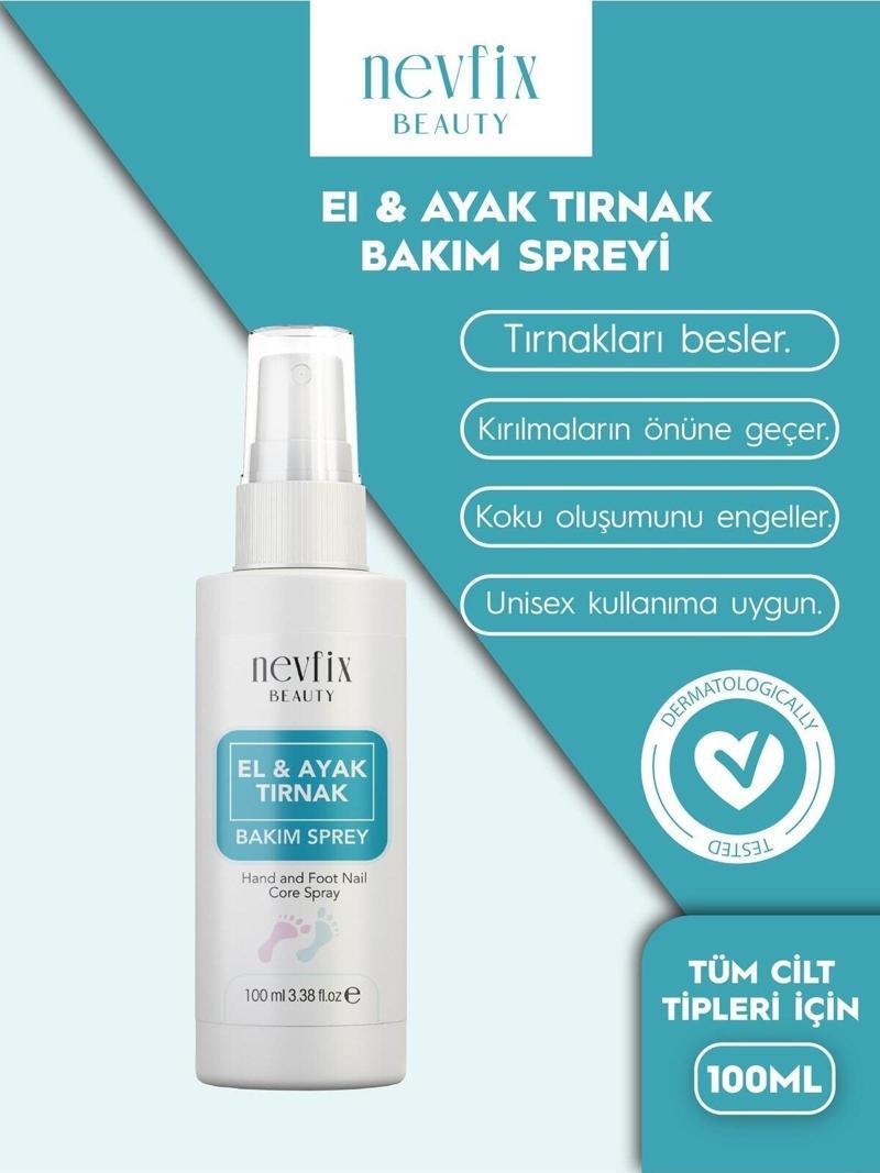 Beauty El Ayak Tırnak Mantar Spreyi 100 Ml Koku Giderici Nemlendirci