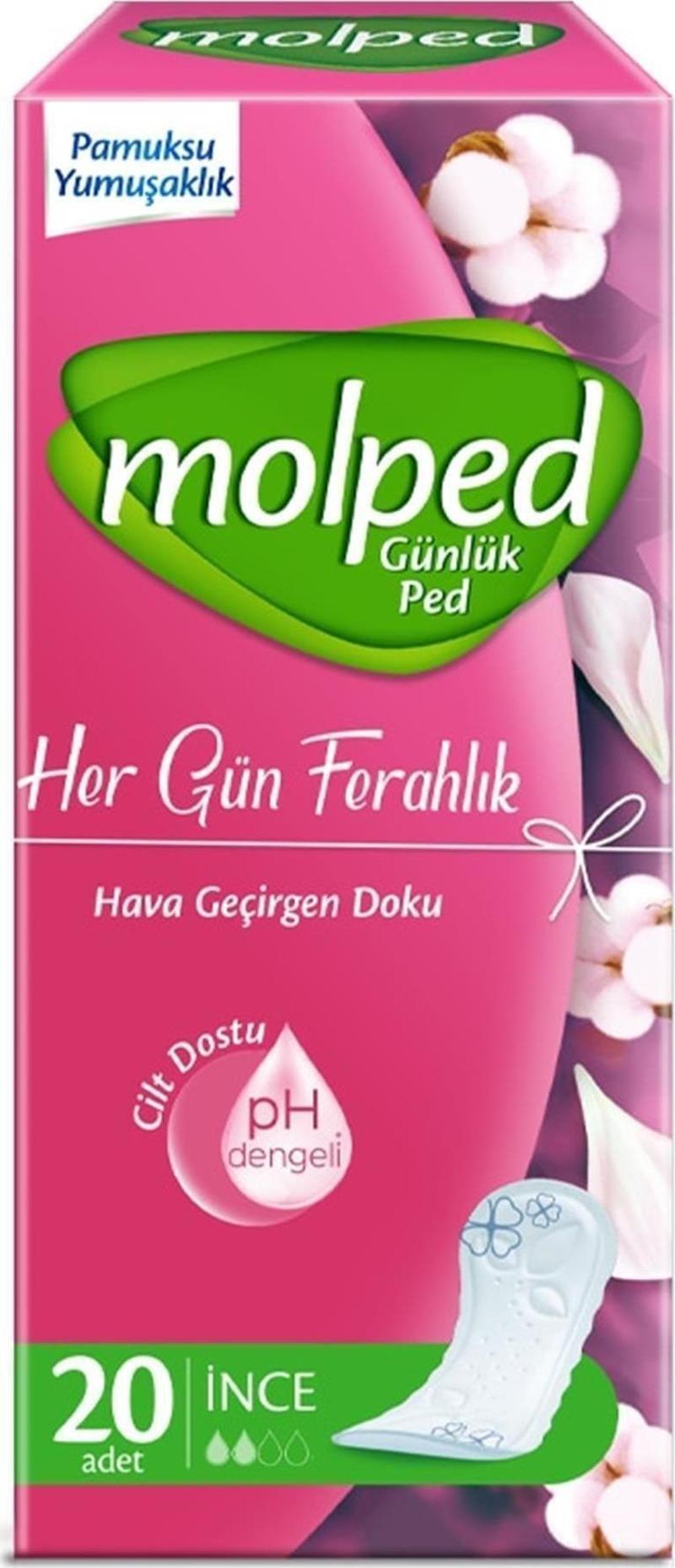 Her Gün Ferahlık Günlük Ped 20'li Günlük Ped