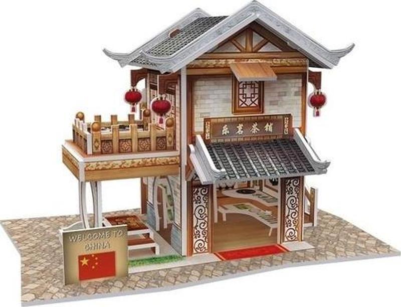 CubicFun 3D Çin Çay Evi W3130H