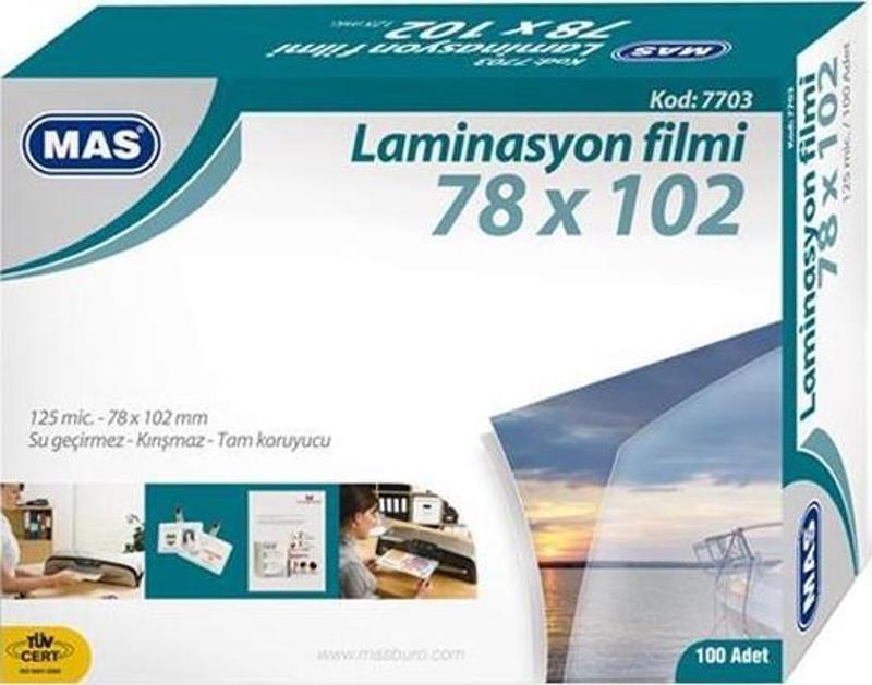 Laminasyon Filmi 78x102