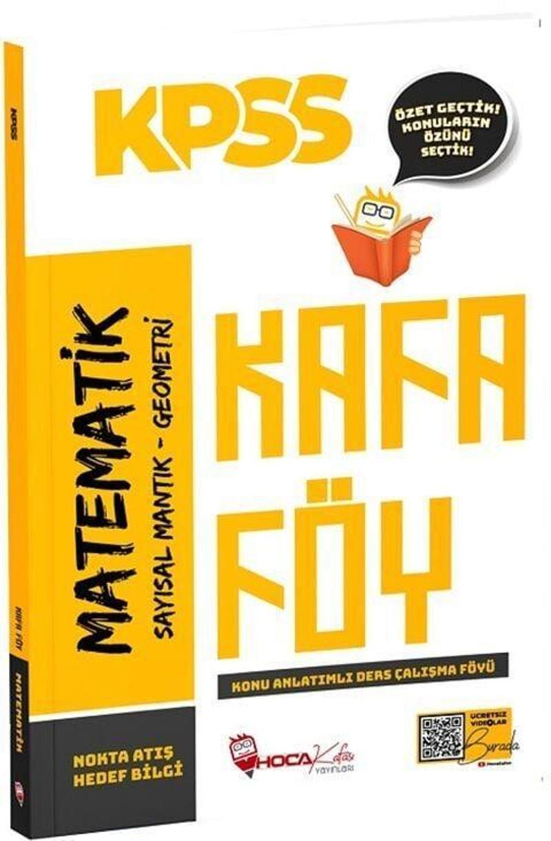 KPSS Matematik Konu Anlatımlı Kafa Föy