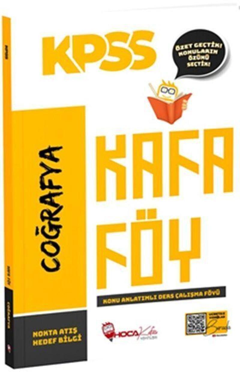 KPSS Coğrafya Konu Anlatımlı Kafa Föy