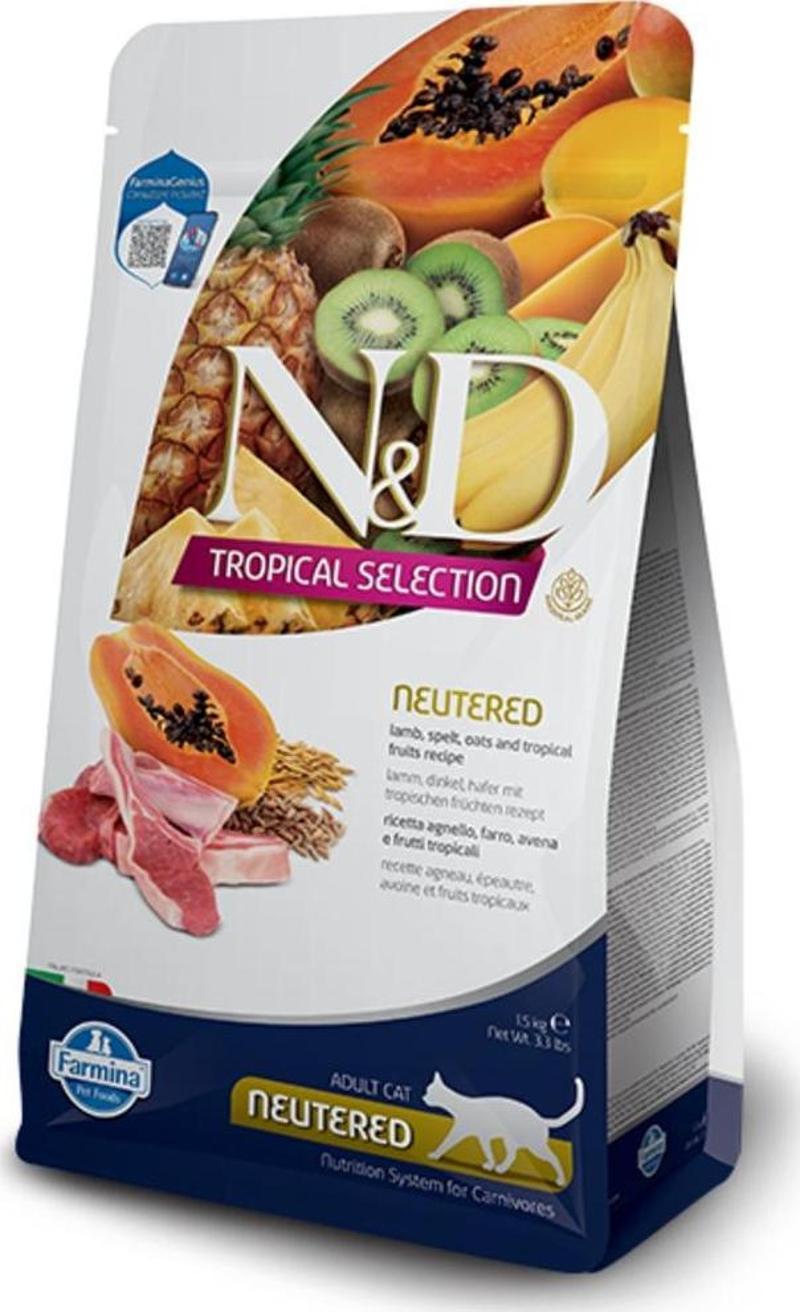 Tropical Selection Kuzulu Yetişkin Kısır Kedi Maması 10 Kg