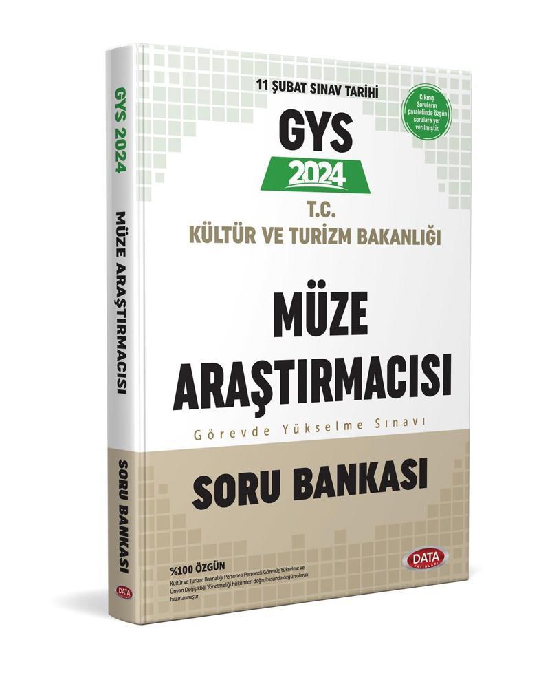 2024 GYS Kültür ve Turizm Bakanlığı Müze Araştırmacısı Soru Bankası Görevde Yükselme