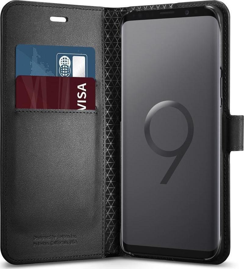 Galaxy S9 ile Uyumlu Kılıf Hybrid Armor Graphite Gray