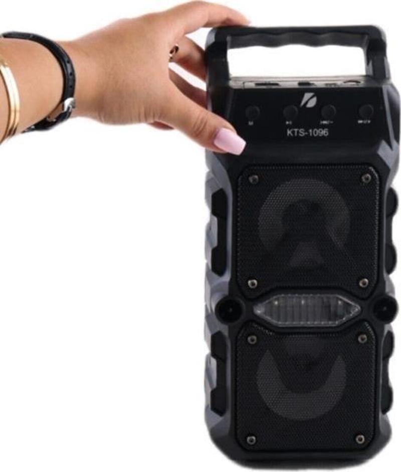 Outdoor Parti Hoparlörü Gri Bluetooth Hoparlör 3 Inç × 2 Kablosuz Speaker Radyo-usb-tf Giriş