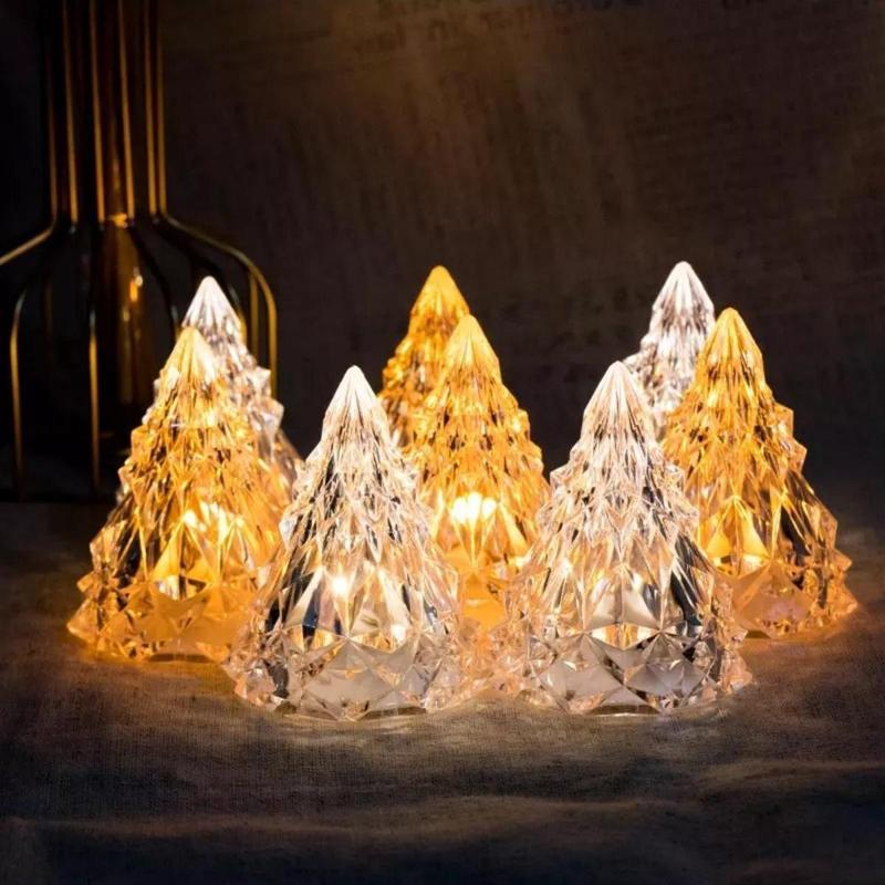 Vip Gün Işığı Led Işıklı Çam Ağacı Mini Çam Ağacı Işıklı Yılbaşı Ağacı Warm Light Led Noel Tree